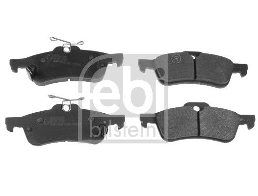 FEBI BILSTEIN 116283 - Bremsbelagsatz, Scheibenbremse
