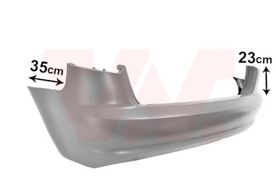 VAN WEZEL 0334546 - Stoßfänger