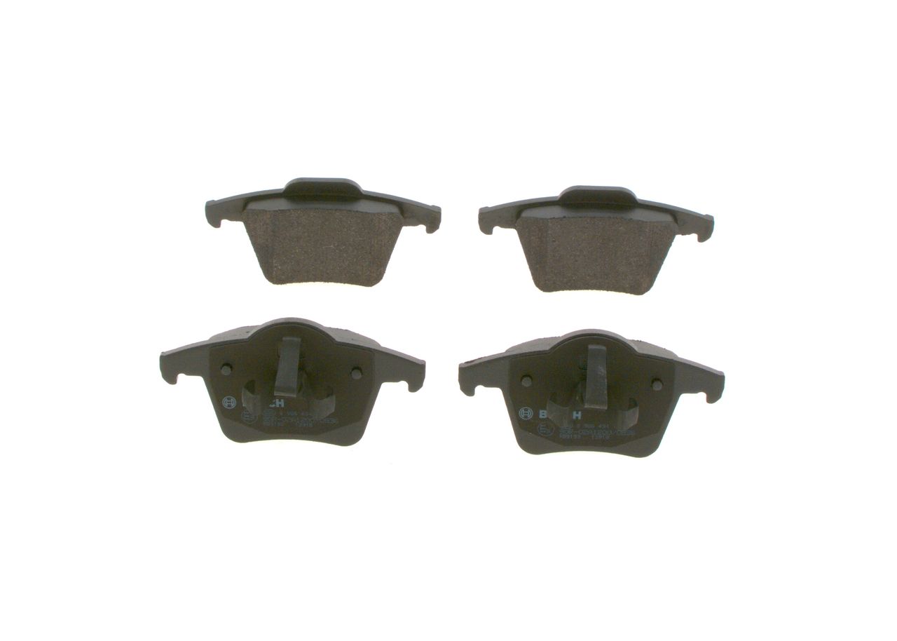 BOSCH 0 986 494 102 - Bremsbelagsatz, Scheibenbremse