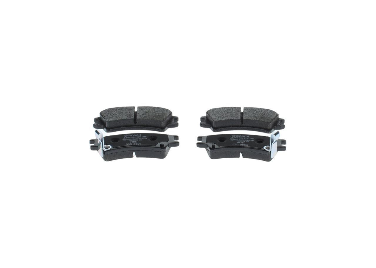 BOSCH 0 986 424 575 - Bremsbelagsatz, Scheibenbremse