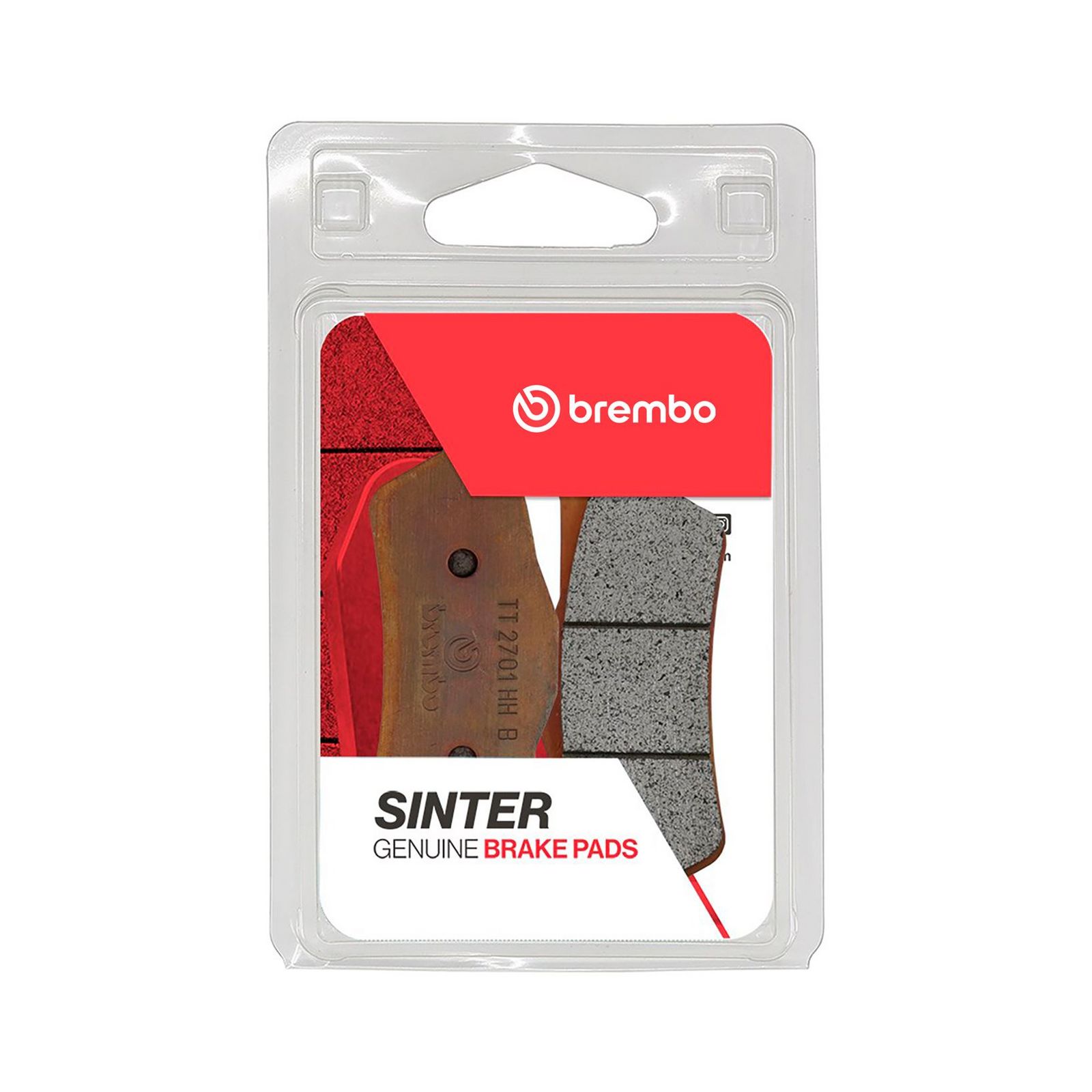 BREMBO 07BB0483 - Bremsbelagsatz, Scheibenbremse