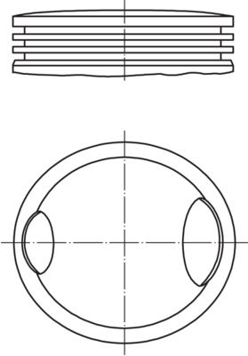 MAHLE 033 12 00 - Kolben