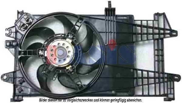 AKS DASIS 088084N - Lüfter, Motorkühlung