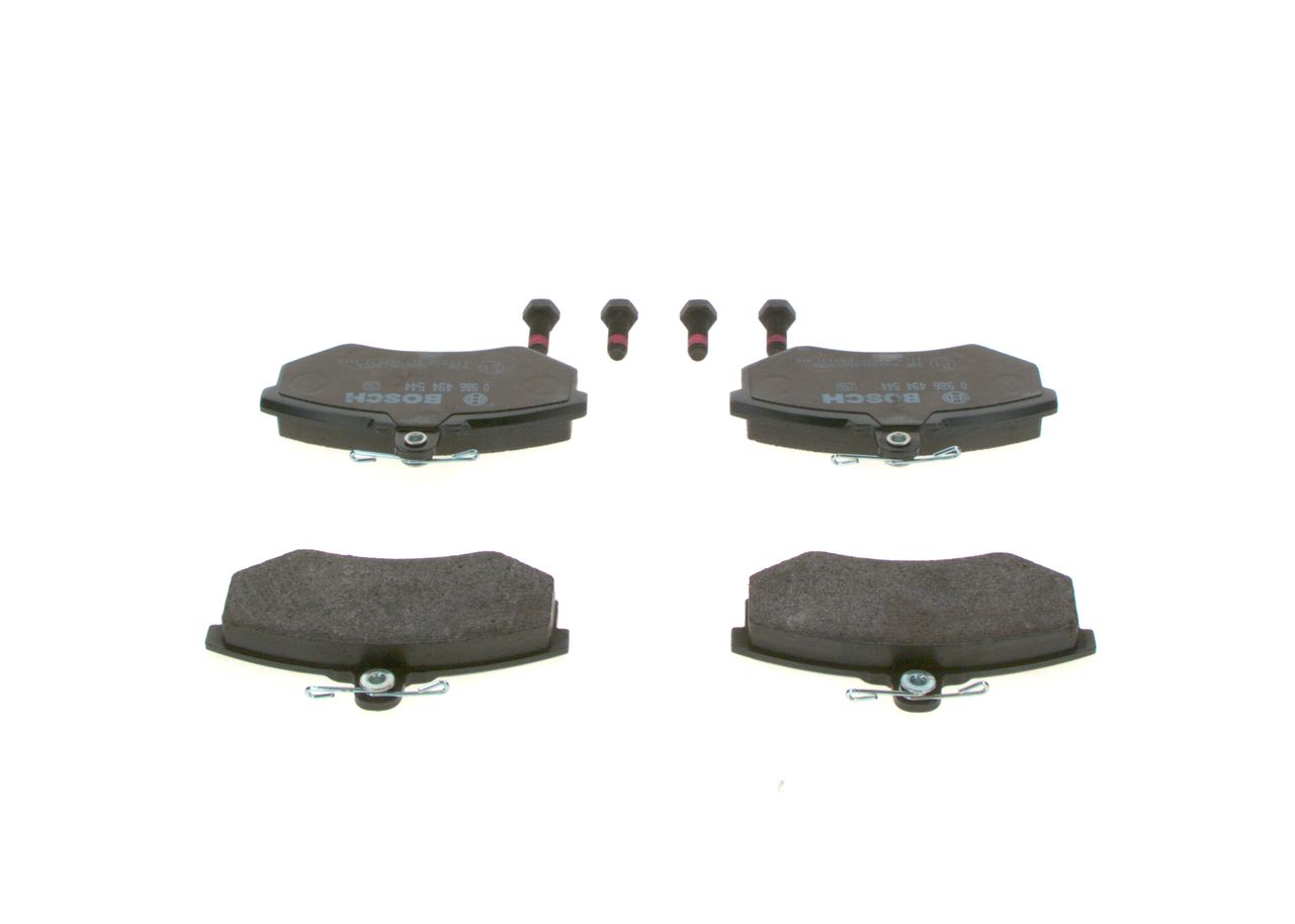 BOSCH 0 986 494 544 - Bremsbelagsatz, Scheibenbremse