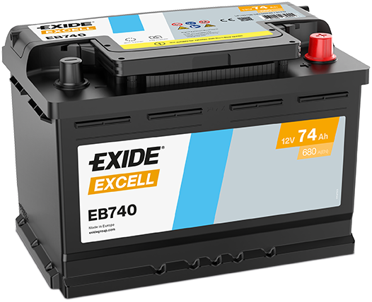 EXIDE EB740 - Starterbatterie