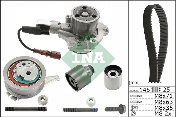 Schaeffler INA 530 0699 30 - Wasserpumpe + Zahnriemensatz