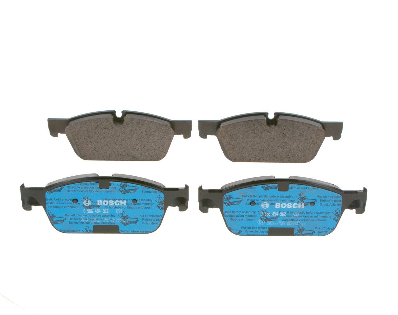 BOSCH 0 986 494 962 - Bremsbelagsatz, Scheibenbremse