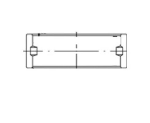 MAHLE 029 HL 21924 025 - Kurbelwellenlagerschale