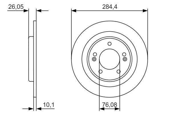 BOSCH 0 986 479 A15 - Bremsscheibe