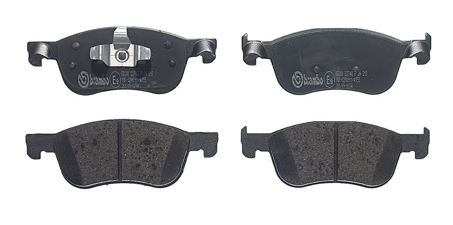 BREMBO P 24 210 - Bremsbelagsatz, Scheibenbremse