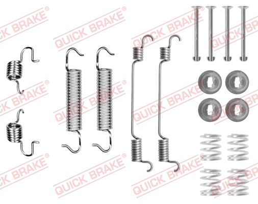QUICK BRAKE 105-0780 - Zubehörsatz, Bremsbacken