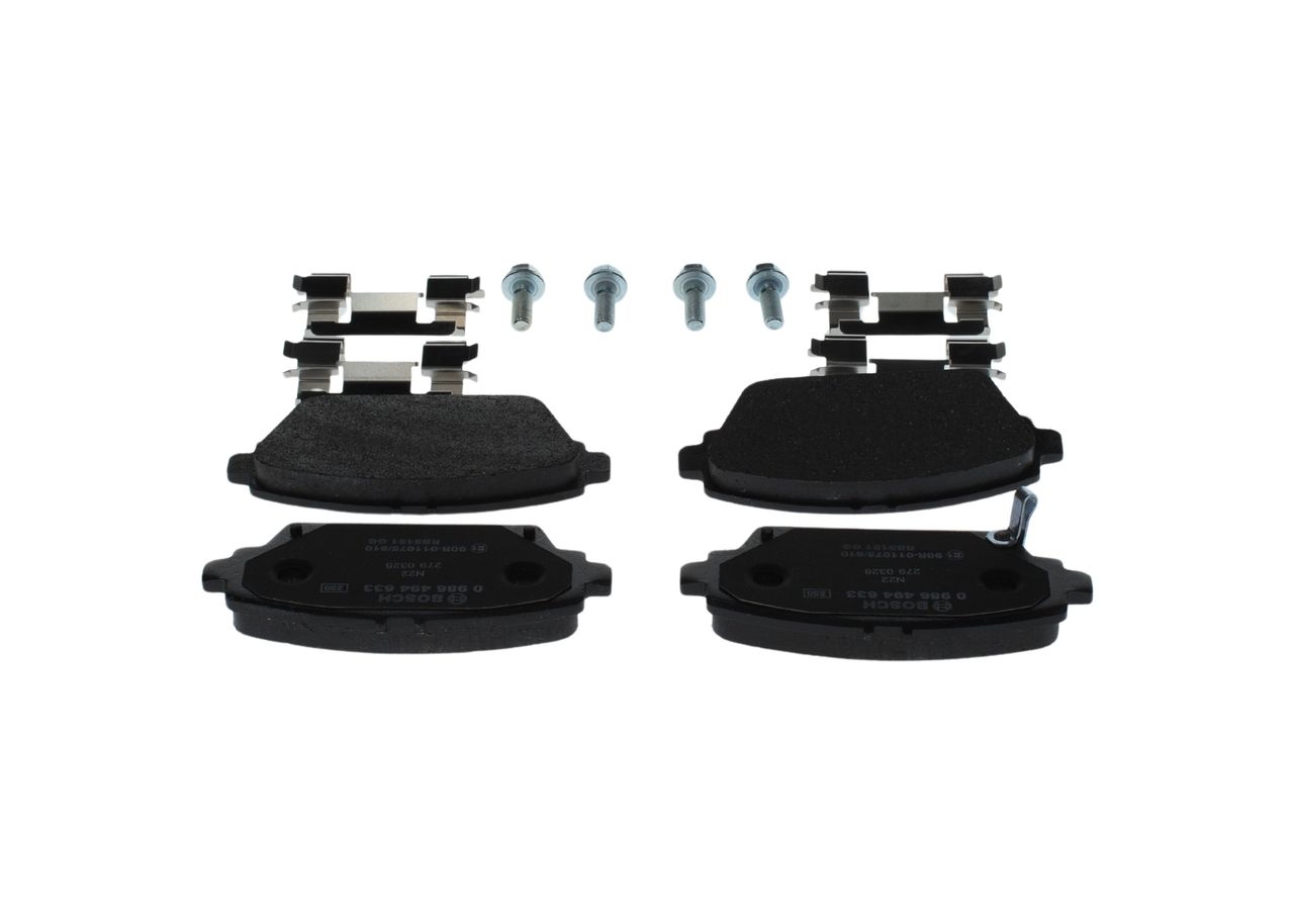 BOSCH 0 986 494 633 - Bremsbelagsatz, Scheibenbremse