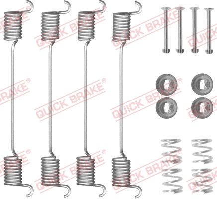 QUICK BRAKE 105-0524 - Zubehörsatz, Bremsbacken