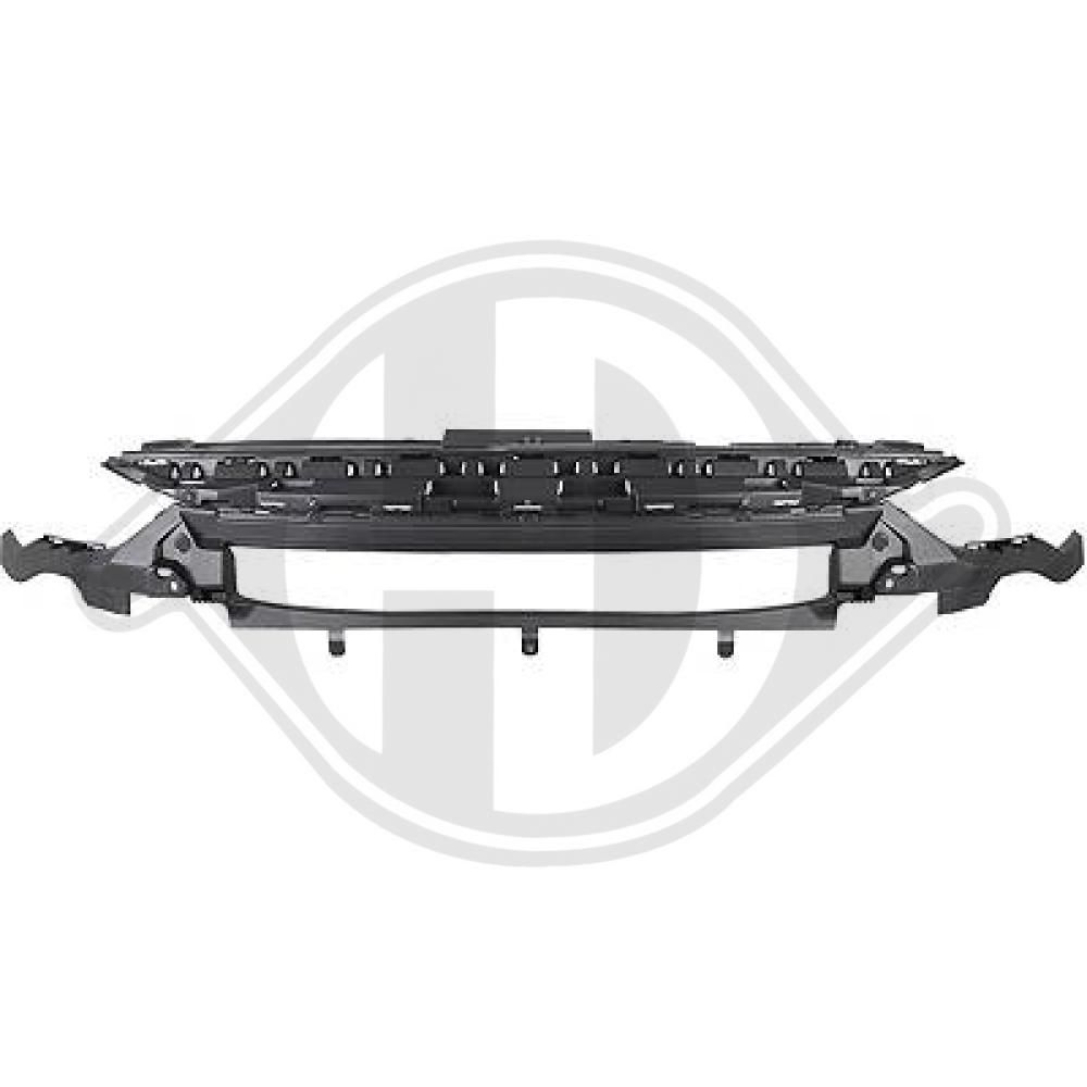 DIEDERICHS 1816039 - Halter, Kühlergitter