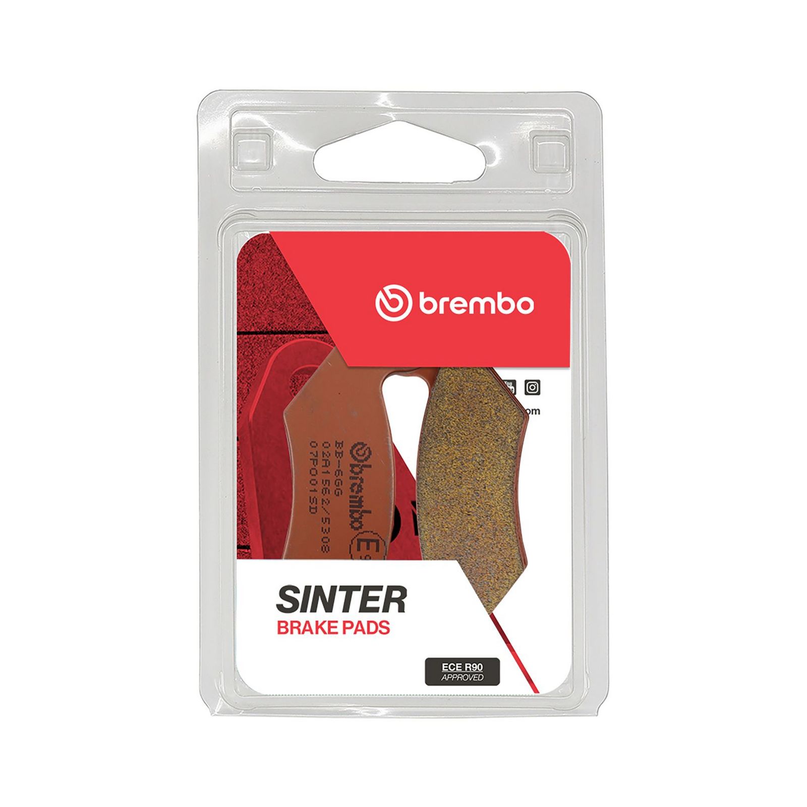 BREMBO 07PO01SD - Bremsbelagsatz, Scheibenbremse