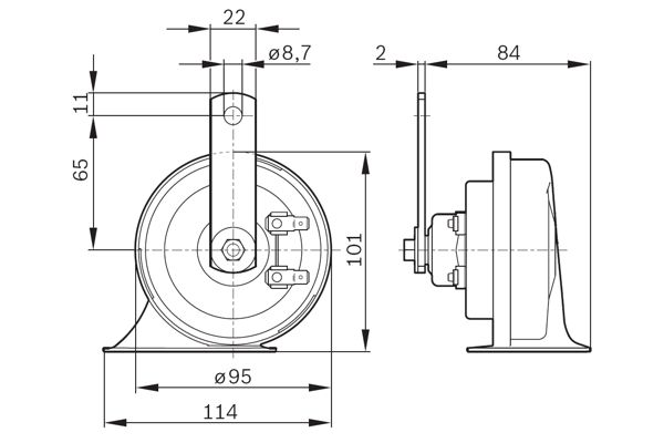 BOSCH 0 986 AH0 501 - Fanfare
