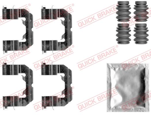 QUICK BRAKE 109-1859 - Zubehörsatz, Scheibenbremsbelag