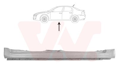 VAN WEZEL 0160103 - Einstiegsblech