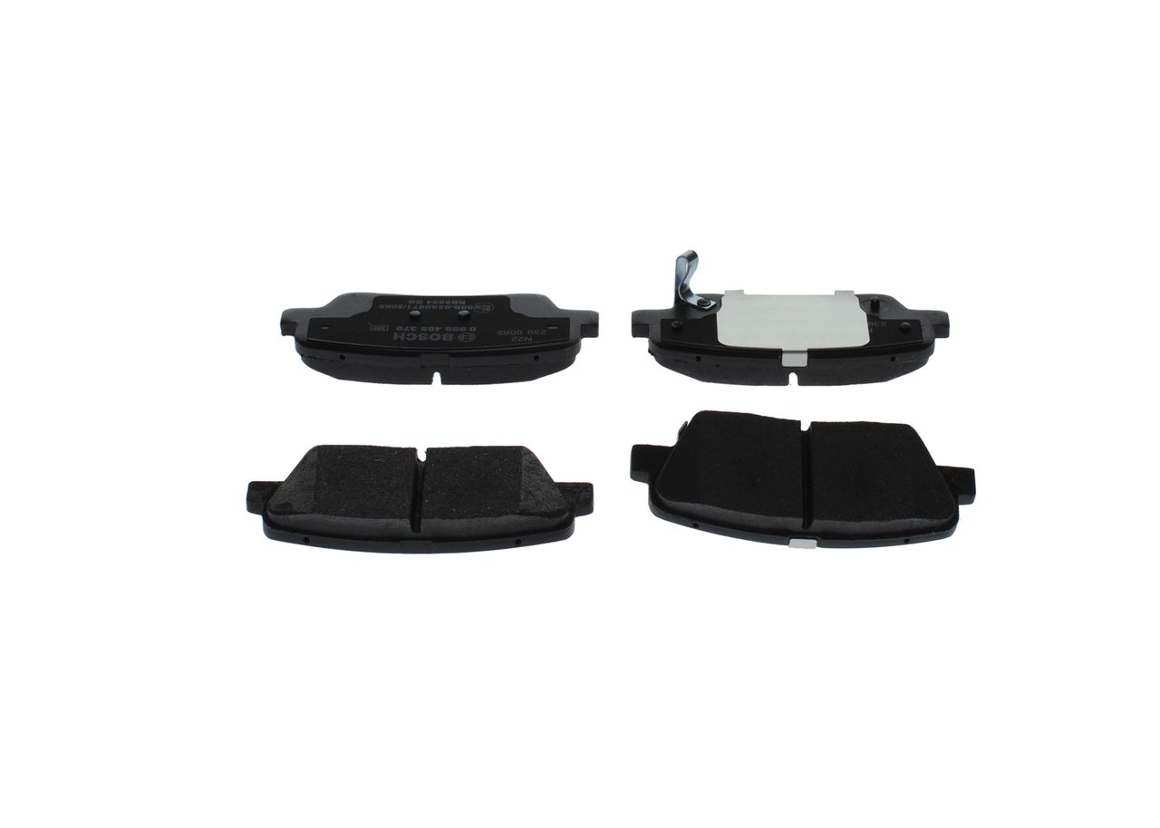 BOSCH 0 986 495 370 - Bremsbelagsatz, Scheibenbremse
