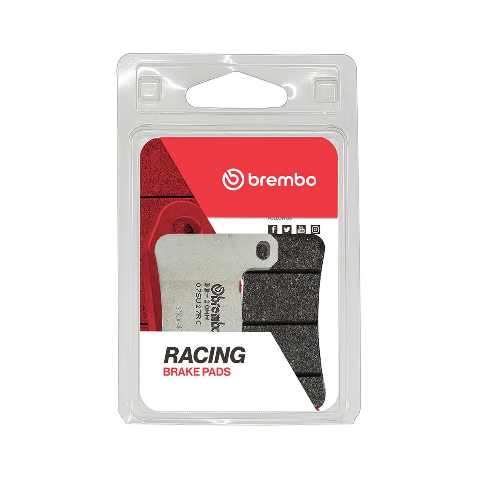 BREMBO 07SU27RC - Bremsbelagsatz, Scheibenbremse