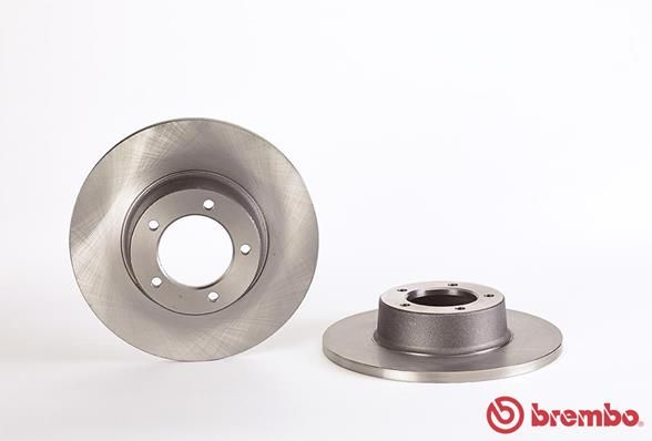 BREMBO 08.2555.10 - Bremsscheibe