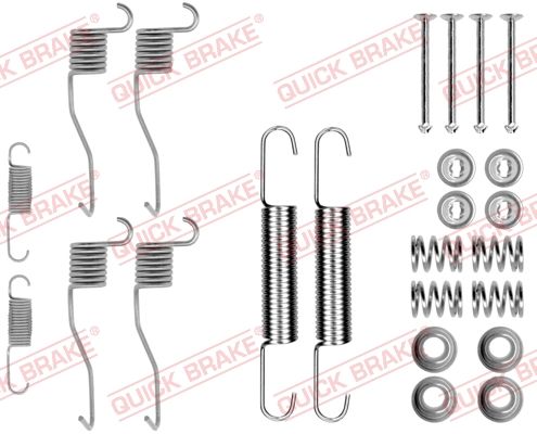QUICK BRAKE 105-0639R - Zubehörsatz, Bremsbacken