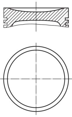 MAHLE 003 94 00 - Kolben