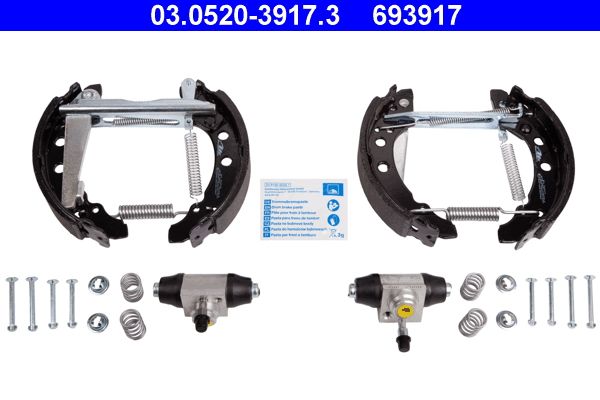 ATE 03.0520-3917.3 - Bremsbackensatz