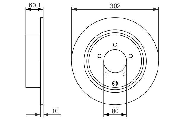 BOSCH 0 986 479 746 - Bremsscheibe