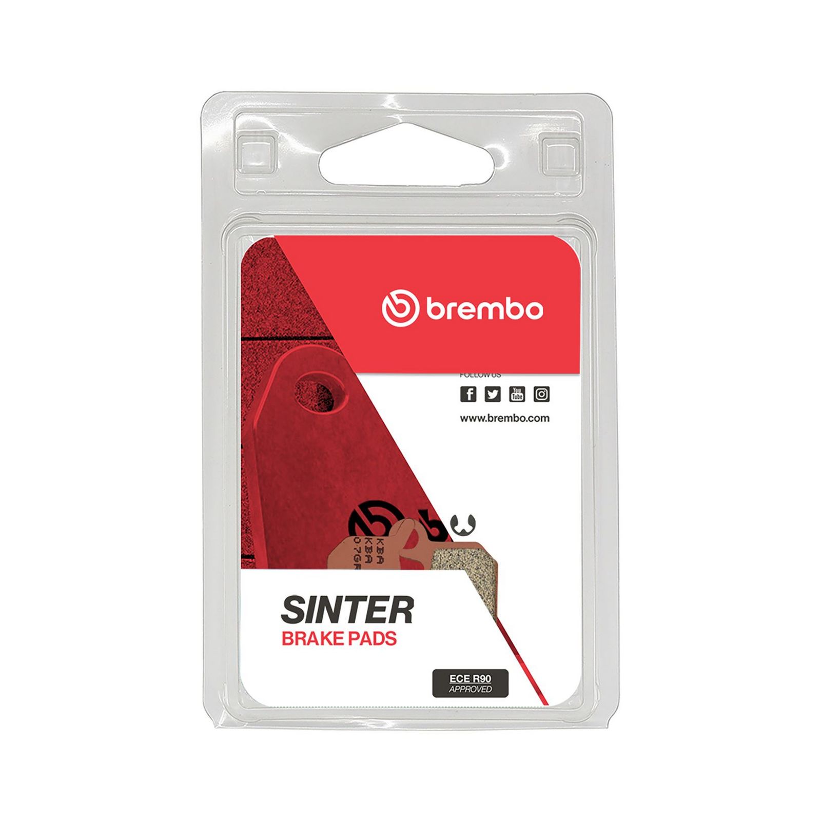 BREMBO 07GR70SD - Bremsbelagsatz, Scheibenbremse