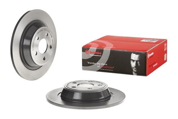 BREMBO 08.N257.41 - Bremsscheibe