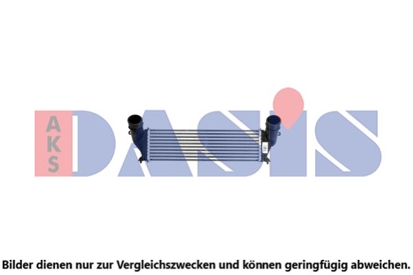 AKS DASIS 017005N - Ladeluftkühler