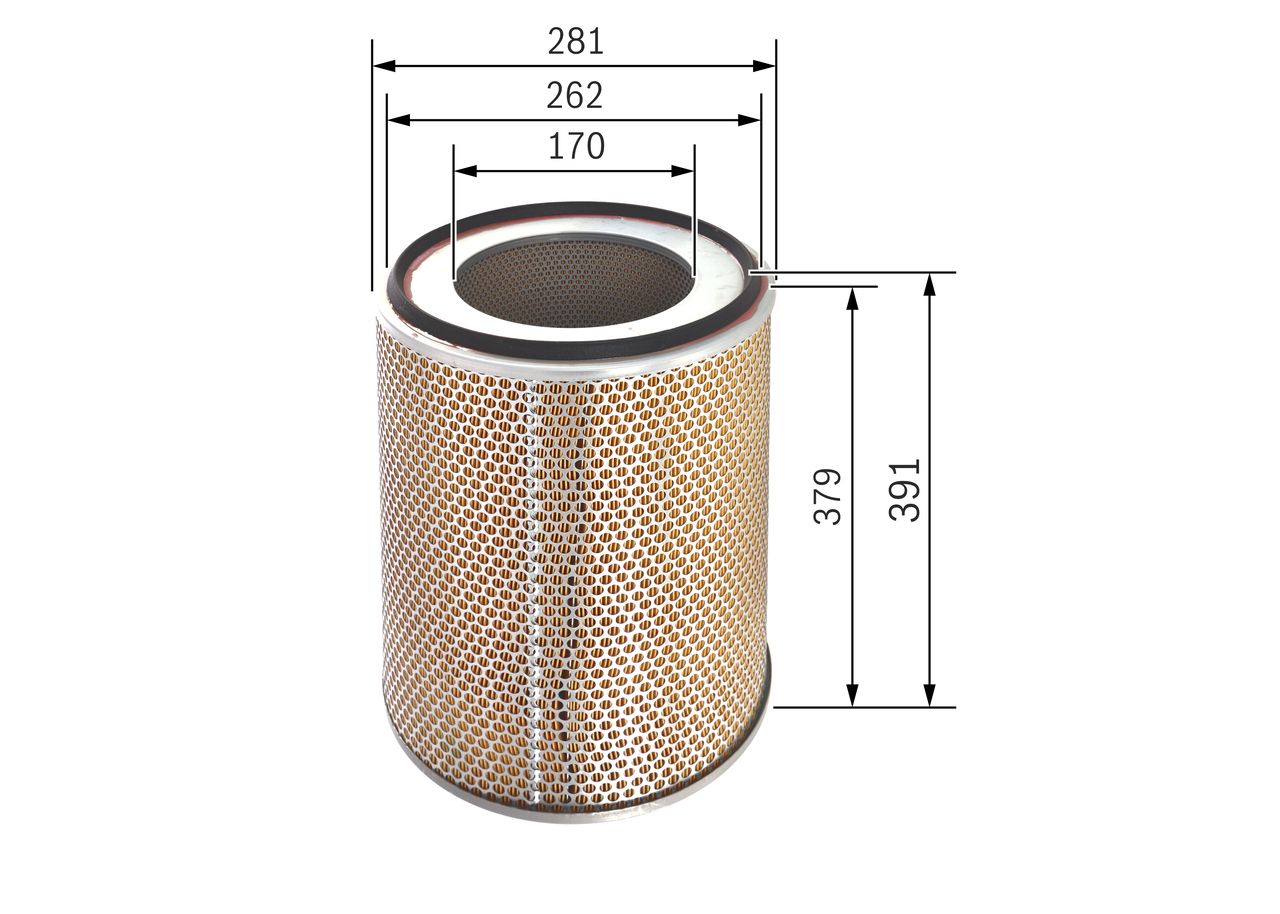 BOSCH 1 457 433 726 - Luftfilter