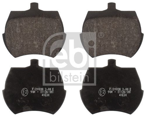 FEBI BILSTEIN 116201 - Bremsbelagsatz, Scheibenbremse