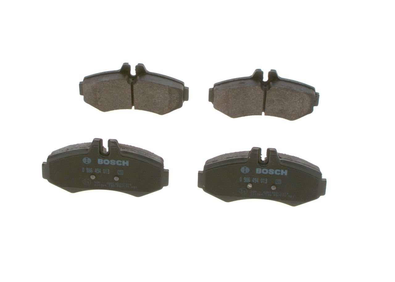 BOSCH 0 986 494 013 - Bremsbelagsatz, Scheibenbremse