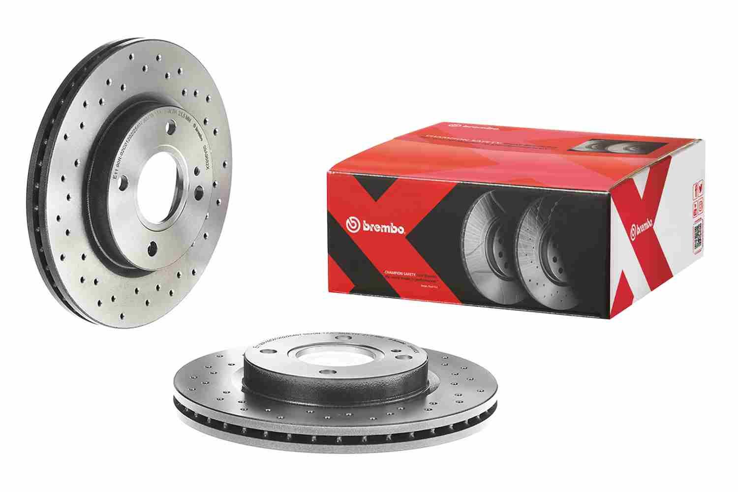 BREMBO 09.A968.2X - Bremsscheibe