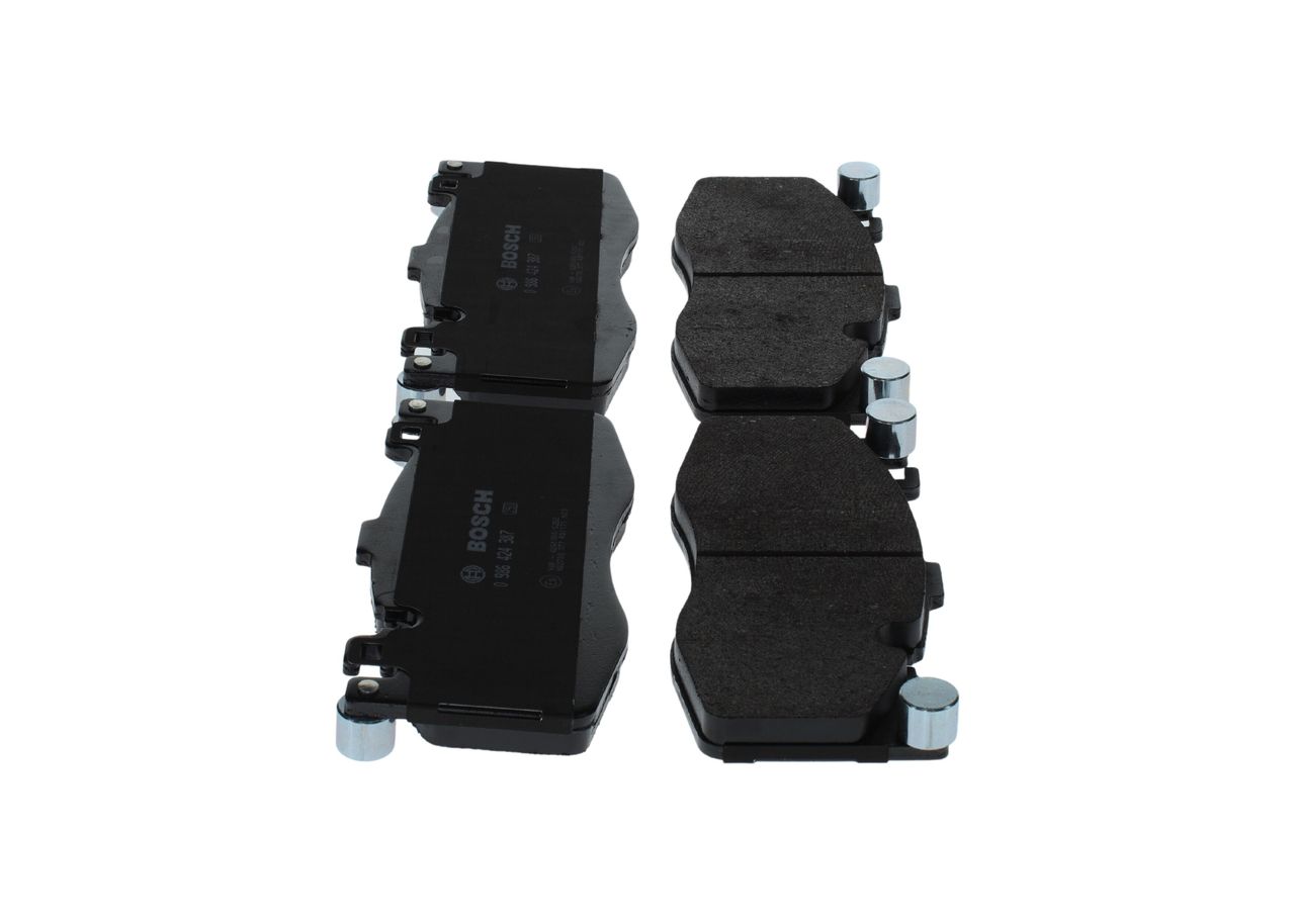 BOSCH 0 986 424 387 - Bremsbelagsatz, Scheibenbremse