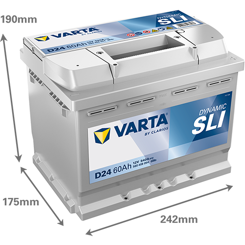 VARTA 560408054K262 - Starterbatterie