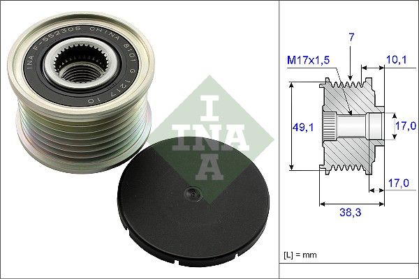 Schaeffler INA 535 0153 10 - Generatorfreilauf