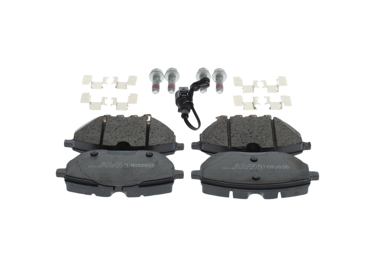 BOSCH 0 986 460 116 - Bremsbelagsatz, Scheibenbremse
