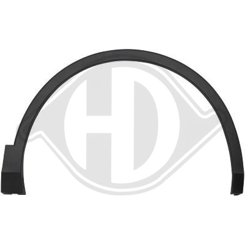 DIEDERICHS 2256262 - Zier-/Schutzleiste, Kotflügel