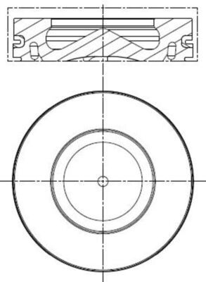 MAHLE 081 PI 00100 000 - Kolben