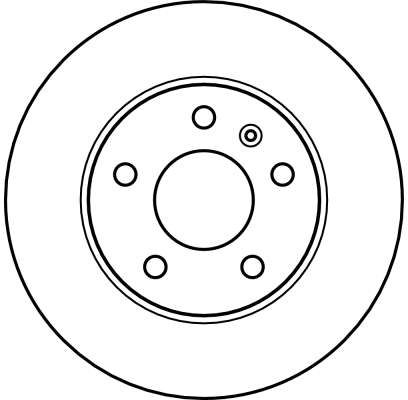 TRW DF4051 - Bremsscheibe