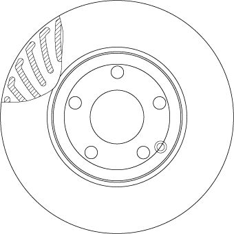 TRW DF4863S - Bremsscheibe