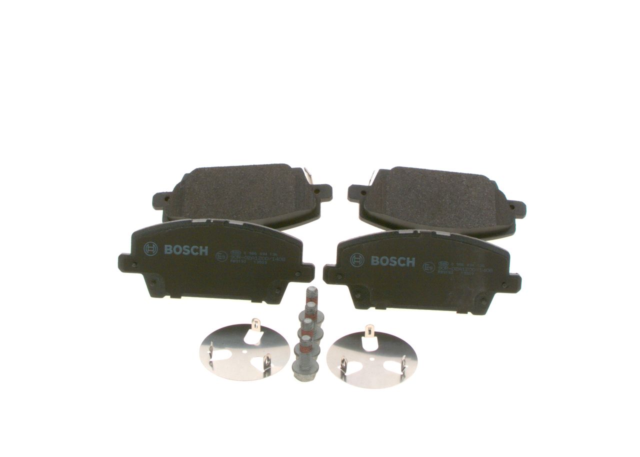 BOSCH 0 986 494 136 - Bremsbelagsatz, Scheibenbremse