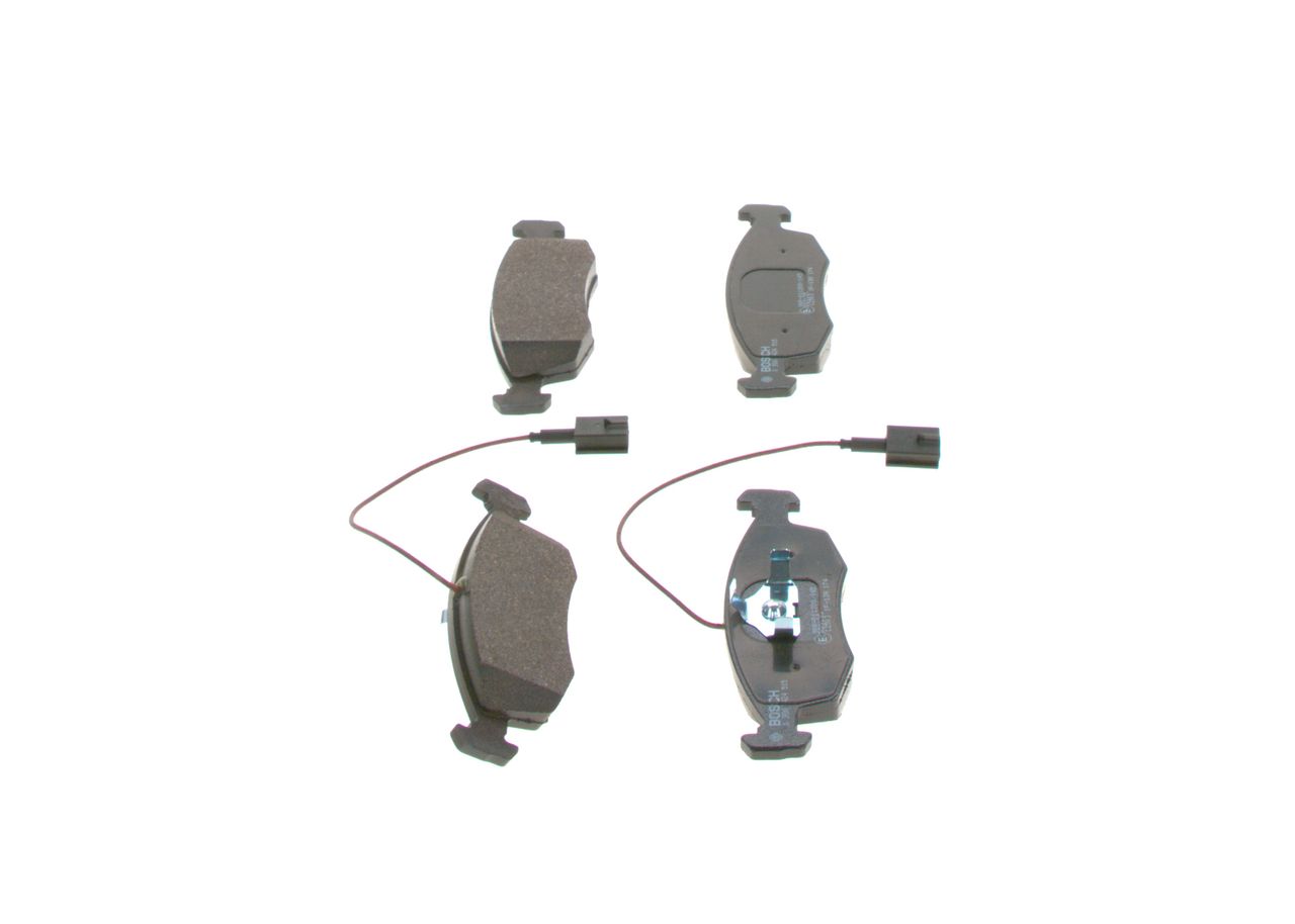 BOSCH 0 986 424 515 - Bremsbelagsatz, Scheibenbremse