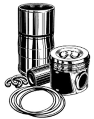 MAHLE 037 01 90 - Reparatursatz, Kolben/Zylinderlaufbuchse