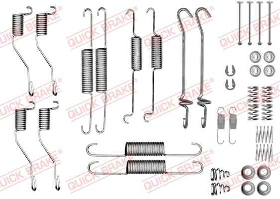 QUICK BRAKE 105-0852 - Zubehörsatz, Bremsbacken