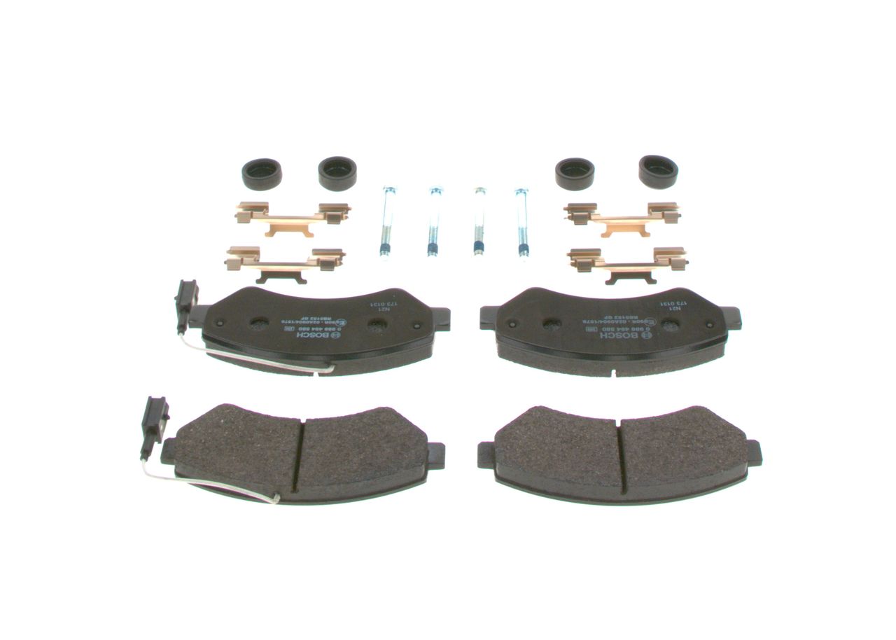 BOSCH 0 986 494 580 - Bremsbelagsatz, Scheibenbremse
