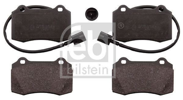FEBI BILSTEIN 116010 - Bremsbelagsatz, Scheibenbremse